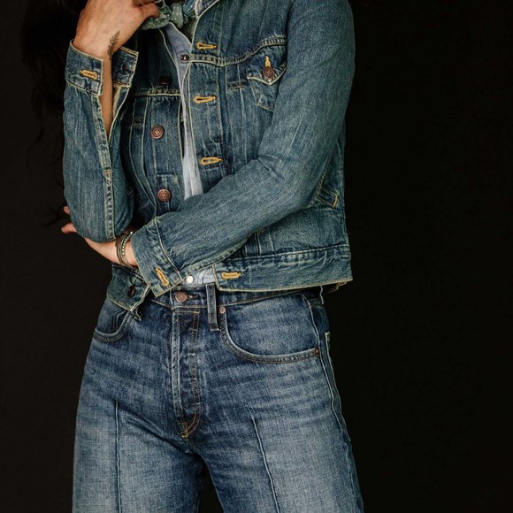 imogene + willie Denim - New, never worn Imogene + Willie Wyatt pintuck straight jeans in Montrose denim.